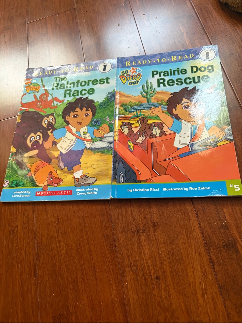 Go Diego Go Ready To Read Book Lot Of 2
